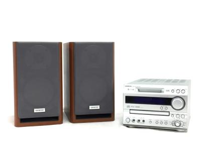 ジャンク】ONKYO オンキョー FR-N7X CD/MDチューナーアンプ ONKYO X