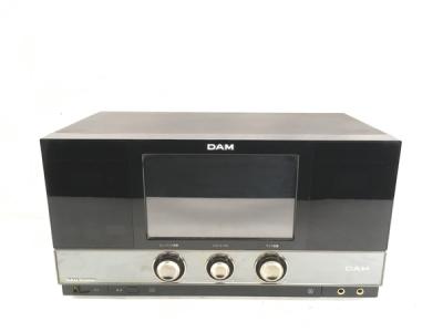 第一興商 DAM-XG5000 LIVEDAM カラオケ 機器 ブラック系 ダム
