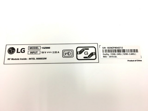 LG Electronics 13Z990-GA5CJ(ノートパソコン)-