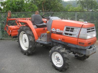 クボタ GL23 農用 トラクター 4駆 4WD 23馬力 パワステ PTO逆転 倍速 自動水平 UFO 農機具