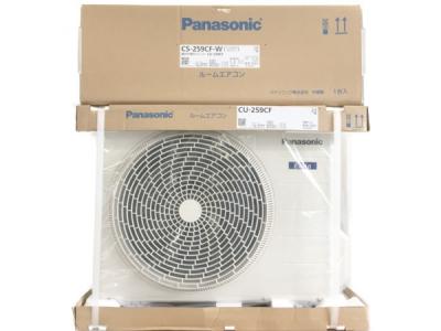 Panasonic パナソニック CS-259CF-W ルームエアコン Eolia エオリア 冷房 暖房 8畳程 クリスタルホワイト