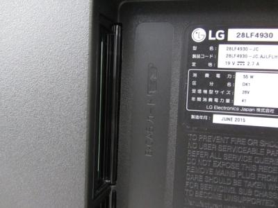 LG Electronics Japan株式会社 28LF4930(テレビ、映像機器)の新品/中古 ...