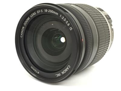 Canon ZOOM LENS EF-S 18-200mm F3.5-5.6 IS レンズ カメラ 写真 キヤノン