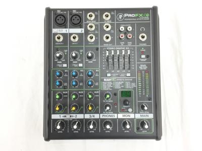 Mackie ProFX4 v2 4チャンネル ミキサー