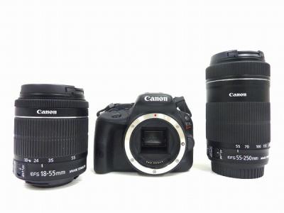 Canon EOS kiss X7 ダブル ズーム キット デジタル 一眼レフ カメラ キャノン レンズ 18-55mm 55-250mm