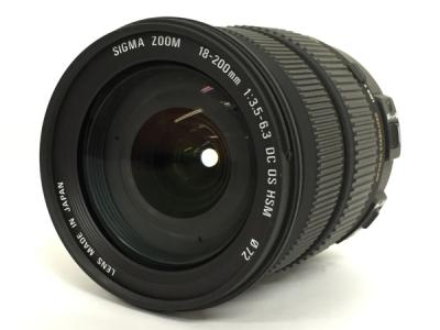 SIGMA シグマ ZOOM ズーム 18-200mm F:3.5-6.3 DC OS HSM レンズ カメラ