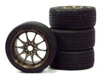 RAYS CE28N 17inch 8.5J 10JJ 4×100 4×114.3 フロント リア 別 4本 セット 楽大型