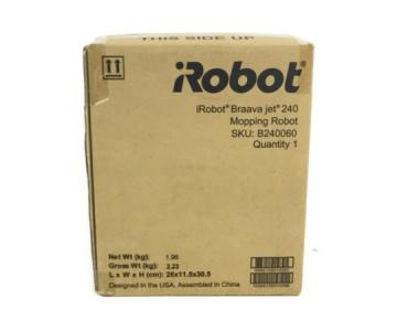 iRobot アイロボット Braava jet ブラーバ ジェット240 B240060 床拭きロボット