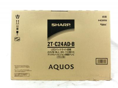 SHARP シャープ AQUOS 2T-C24AD-B 液晶テレビ 24V型 映像 機器 家電