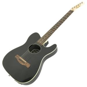 Fender TELECOUSTIC BLK テレコスティック エレアコ ギター ソフトケース付き