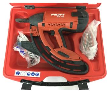 HILTI GX100 ガス式 鋲打機 電動工具 ケース