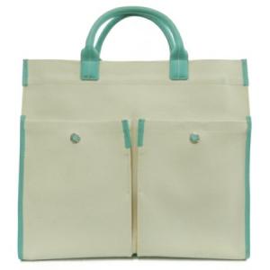 TIFFANY&CO ティファニー ジットニー トートバッグ キャンバス(トート