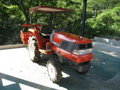 クボタ GL220 BSMARP トラクター 22馬力 4WD パワステ 倍速 自動水平 ロータリー 直