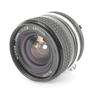 nikon nikkor 24mm 1:2.8 マニュアル レンズ 単焦点 MF 訳有