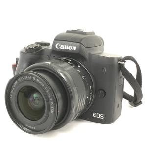 Canon ミラーレスカメラ EOS Kiss M EF-M15-45 IS STM レンズキット キャノン