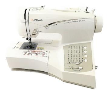JAGUAR ジャガー SP-3500 刺しゅうミシン ホワイト 手工芸
