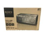 SONY CFD-W78 CD ラジオ ダブルカセットコーダー ソニー