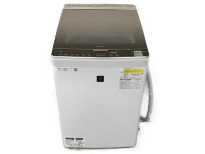 SHARP ES-PX9B-N 2018年製 洗濯機 家電 洗濯 9.0kg 乾燥 4.5kg 洗濯槽 自動 お掃除 ヒーター 乾燥機能 付 大型