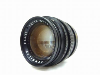 Leica LEITZ WETZLAR SUMMILUX 50mm F1.4 ズミルックス ブラック レンズ