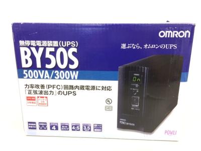 OMRON 無停電 電源装置 UPS BY50S 500VA 300W