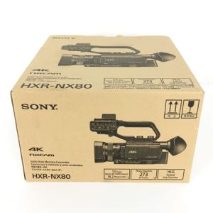 SONY HXR-NX80 NXCAM カムコーダー ハンディ ビデオ カメラ 4K 機器