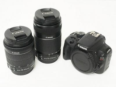 Canon キャノン Kiss x7 ダブルズームキット デジタル 一眼 カメラ