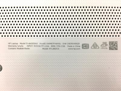 HP HP Laptop 15-db0205AU(ノートパソコン)の新品/中古販売
