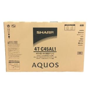 SHARP シャープ AQUOS アクオス 4T-C45AL1 液晶 TV テレビ 45型 4K 衛星放送対応