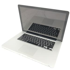 Apple MacBook Pro MD318J/A ノートPC 15.4型 Late 2011 i7 2.4GHz 4GB HDD500GB El Capitan 10.11 AMD Radeon HD 6750M