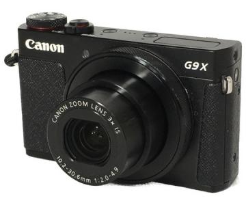Canon キヤノン PowerShot G9X ブラック コンデジ カメラ