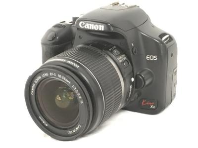 Canon キヤノン EOS Kiss X2 レンズキット KISSX2-LKIT カメラ デジタル一眼レフ