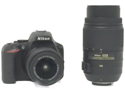 Nikon D5500 ダブル ズーム キット カメラ 一眼レフ ボディ レンズ