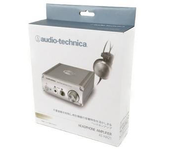 audio-technica オーディオテクニカ  AT-HA21 ヘッドホンアンプ シルバー