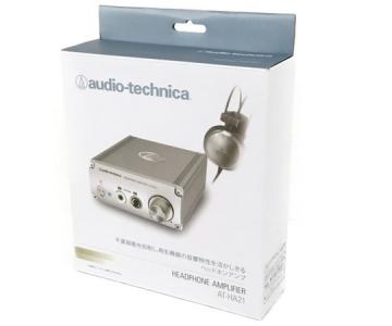 audio-technica オーディオテクニカ  AT-HA21 ヘッドホンアンプ シルバー
