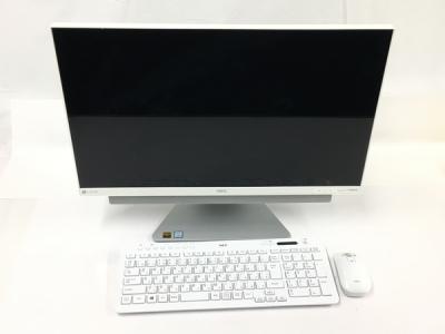 NEC LAVIE Desk All-in-one DA770/KAW PC-DA770KAW 23.8型 一体型 PC i7 8550U 1.80GHz 8GB HDD 3.0TB Win10H 64bit ホワイトシルバー
