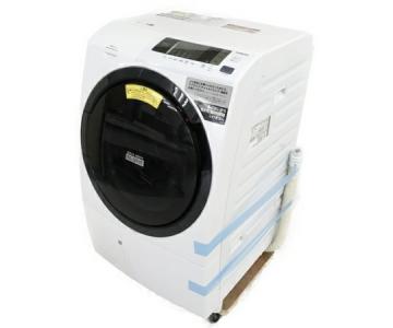 日立 BD-SG100CL ヒートリサイクル 風アイロン ドラム式 洗濯機 10Kg 左開き 家電 大型