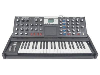 希少 MINIMOOG Voyager Electric Blue モーグ シンセサイザー ハードケース 付 オーディオ 音響機材