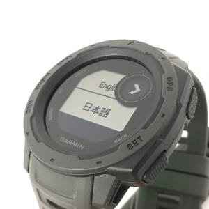 GARMIN Instinct 010-02064-12 Graphite タフネス GPS アウトドアウォッチ