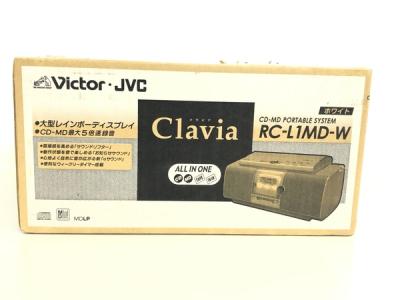 ビクター☆CD-MD☆システム☆ブラック☆RC-L1MD-B しる
