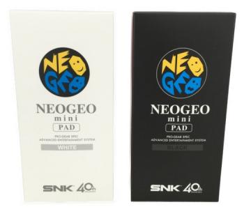 SNK NEOGEO mini PAD ホワイト ブラック 2個 セット