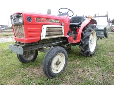 鳥取 米子 ヤンマー トラクター YM1610 2WD 16馬力 489H ロータリー RS1303 付 トラクタ 農機具 エンジン始動OK 直