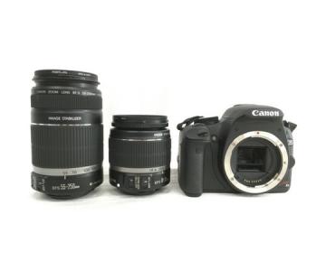 Canon EOS Kiss X3 EFS 18-55mm 55-250mm ダブルズームキット 一眼カメラ キヤノン