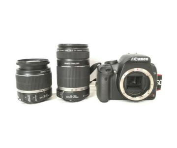 Canon EOS Kiss X2 18-55mm f3.5-5.6 55-250mm f4-5.6 ダブルレンズキット カメラ