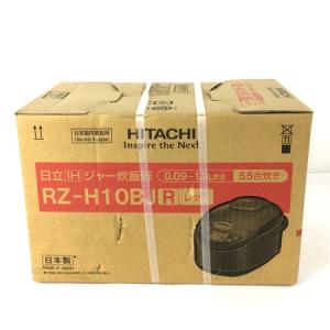 HITACHI RZ-H10BJ(R) 圧力 IH 炊飯器 5.5合 レッド 日立