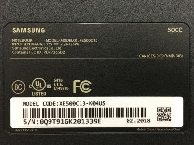 samsung xe500c13 k04us ノートパソコン の新品