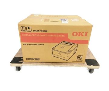 OKI オキ COREFIDO C301DN カラーレーザープリンター  LED