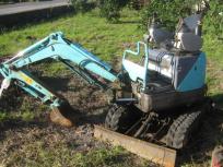 鳥取 米子市 KOBELCO コベルコ ミニユンボ SK09SR 1371H 不動 建機 バックホー 油圧ショベル