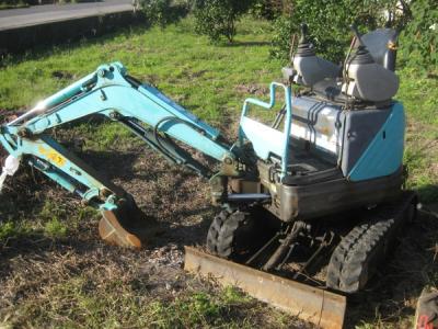 鳥取 米子市 KOBELCO コベルコ ミニユンボ SK09SR 1371H 不動 建機 バックホー 油圧ショベル