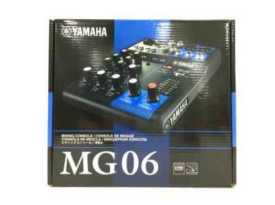 YAMAHA MG06 6チャンネル アナログ ミキシングコンソール ヤマハ 音響機材