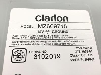 クラリオン MZ609715 ジャンク品 クラリオン MZ609715 QY-9000M-B(カーナビ)の新品/中古販売
